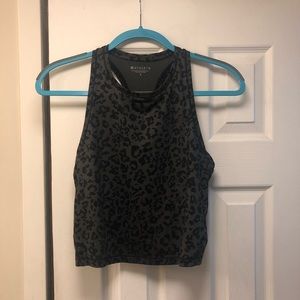 Athleta Aurora High Neck Crop.